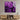 Purple Macaw Feathers Macro Photograph Glass Wall Art - DIY - CreoGlass®