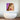 Pop art glass wall art with surprised woman above modern bathtub, decorative glass for luxury bathrooms