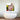Pop art glass wall art with blonde woman above modern bathtub, decorative glass for luxury bathrooms