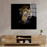 Side-Facing Tiger Glass Wall Art - DIY - CreoGlass®