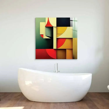 Stacking Cubist Glass Wall Art - DIY - CreoGlass®