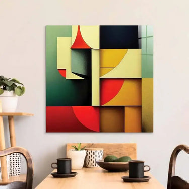 Stacking Cubist Glass Wall Art - DIY - CreoGlass®