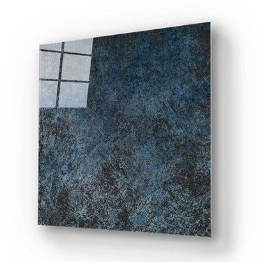 Textured Blue Glass Wall Art - DIY - CreoGlass®