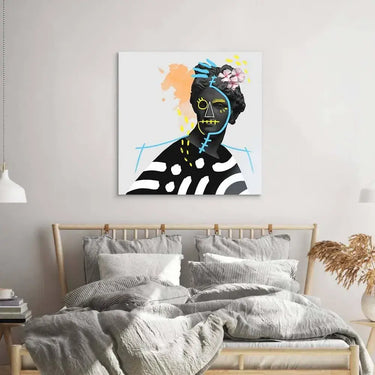Vandalised Greek Statue 4 Glass Wall Art - DIY - CreoGlass®
