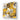 White and Yellow Flowers Glass Wall Art - Square Sizes - DIY - CreoGlass®