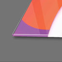 3D Party Rings Glass Wall Art - DIY - CreoGlass®