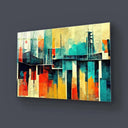 60s Distressed Space Age Glass Wall Art - DIY - CreoGlass®