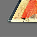 60s Distressed Space Age Glass Wall Art - DIY - CreoGlass®