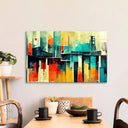 60s Distressed Space Age Glass Wall Art - DIY - CreoGlass®