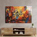 Abstract Acrylic Drummer Glass Wall Art - DIY - CreoGlass®