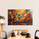 Abstract Acrylic Drummer Glass Wall Art - DIY - CreoGlass®