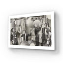 Abstract French Jazz Band Glass Wall Art - DIY - CreoGlass®