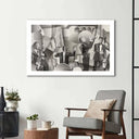 Abstract French Jazz Band Glass Wall Art - DIY - CreoGlass®