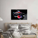 Abstract Metallic Bubbles Glass Wall Art - DIY - CreoGlass®