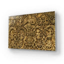 Angkor Wat Stylized Ancient Hindu Glass Wall Art - DIY - CreoGlass®