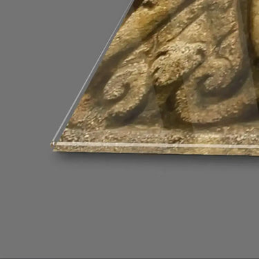 Angkor Wat Stylized Ancient Hindu Glass Wall Art - DIY - CreoGlass®