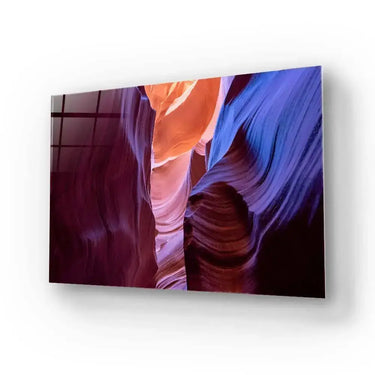 Antelope Canyon, Arizona 4 Glass Wall Art - DIY - CreoGlass®