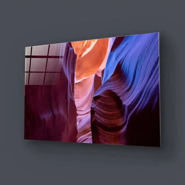 Antelope Canyon, Arizona 4 Glass Wall Art - DIY - CreoGlass®