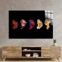 Betta Fish Tail Glass Wall Art - DIY - CreoGlass®