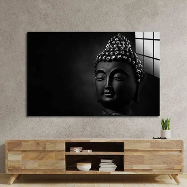 Bhagwan Lord Gautam Buddha Glass Wall Art - DIY - CreoGlass®