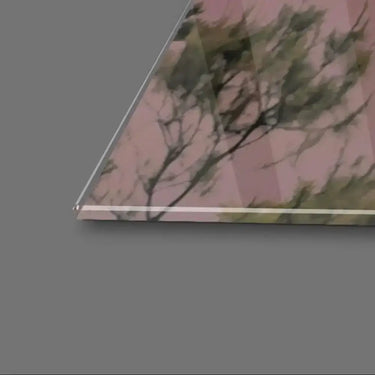 Big Bronze Amoghasiddhi Buddha Statue Glass Wall Art - DIY - CreoGlass®