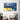 Blue and Yellow Modern Abstract Glass Wall Art - DIY - CreoGlass®