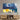 Blue and Yellow Modern Abstract Glass Wall Art - DIY - CreoGlass®