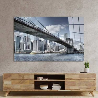 Brooklyn Bridge Glass Wall Art - DIY - CreoGlass®