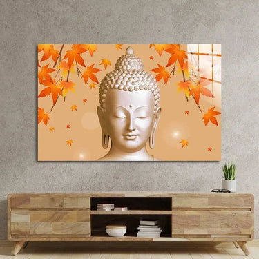 Buddha Wallpaper Glass Wall Art - DIY - CreoGlass®