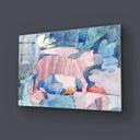 Cat under Water Glass Wall Art - DIY - CreoGlass®