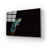 Chameleon Black Background Glass Wall Art - DIY - CreoGlass®