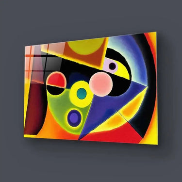 Contrasting Cubism Glass Wall Art - DIY - CreoGlass®