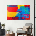 Contrasting Modern Abstract Glass Wall Art - DIY - CreoGlass®