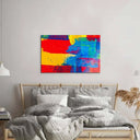 Contrasting Modern Abstract Glass Wall Art - DIY - CreoGlass®