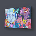 Crypto Buddies Glass Wall Art - DIY - CreoGlass®