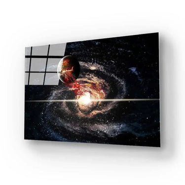 Dying Planet Glass Wall Art - DIY - CreoGlass®