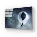 Flying to the Moon Glass Wall Art - DIY - CreoGlass®