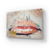 Fragmented Lips Glass Wall Art - DIY - CreoGlass®