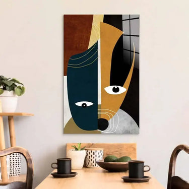 Gemini Dog Glass Wall Art - DIY - CreoGlass®