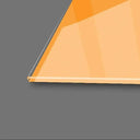 Gold Flowering Stag Glass Wall Art - Portrait Sizes - DIY - CreoGlass®