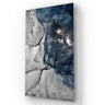 Grey and Blue Alcohol Ink Abstract Glass Wall Art - DIY - CreoGlass®