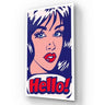 Hello! Retro Glass Wall Art - DIY - CreoGlass®