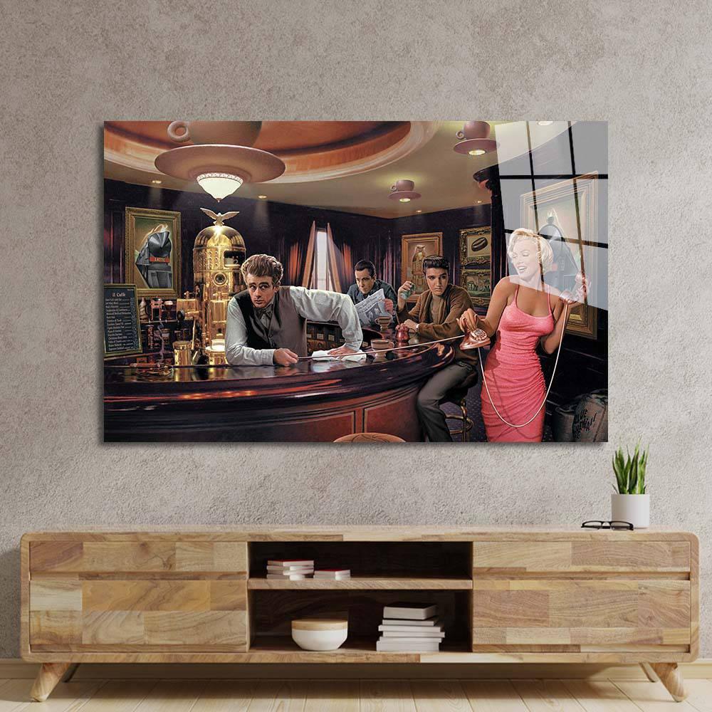 Hollywood Stars Glass Wall Art - DIY - CreoGlass®