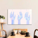 Holographic Hands Glass Wall Art - DIY - CreoGlass®