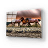 Horse Running Through Water Glass Wall Art - DIY - CreoGlass®