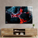 Hot Coals Glass Wall Art - DIY - CreoGlass®