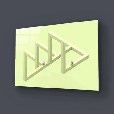 Impossible Geometry Glass Wall Art - DIY - CreoGlass®