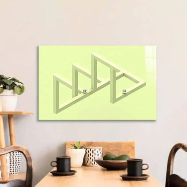 Impossible Geometry Glass Wall Art - DIY - CreoGlass®