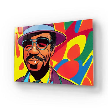 Jazz Man Glass Wall Art - DIY - CreoGlass®