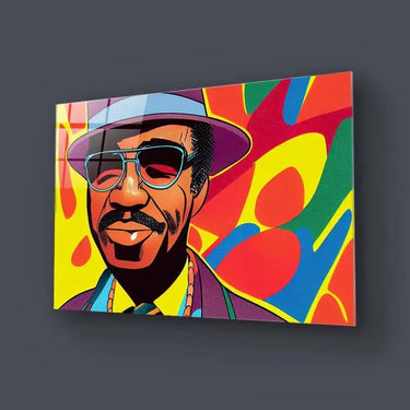 Jazz Man Glass Wall Art - DIY - CreoGlass®